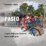 ¡Así se vivió el Bicipaseo en Cumaral!